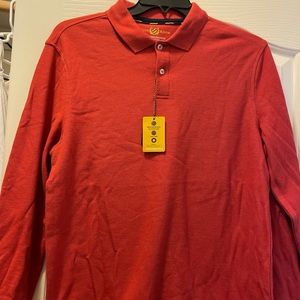 Long sleeve men’s polo